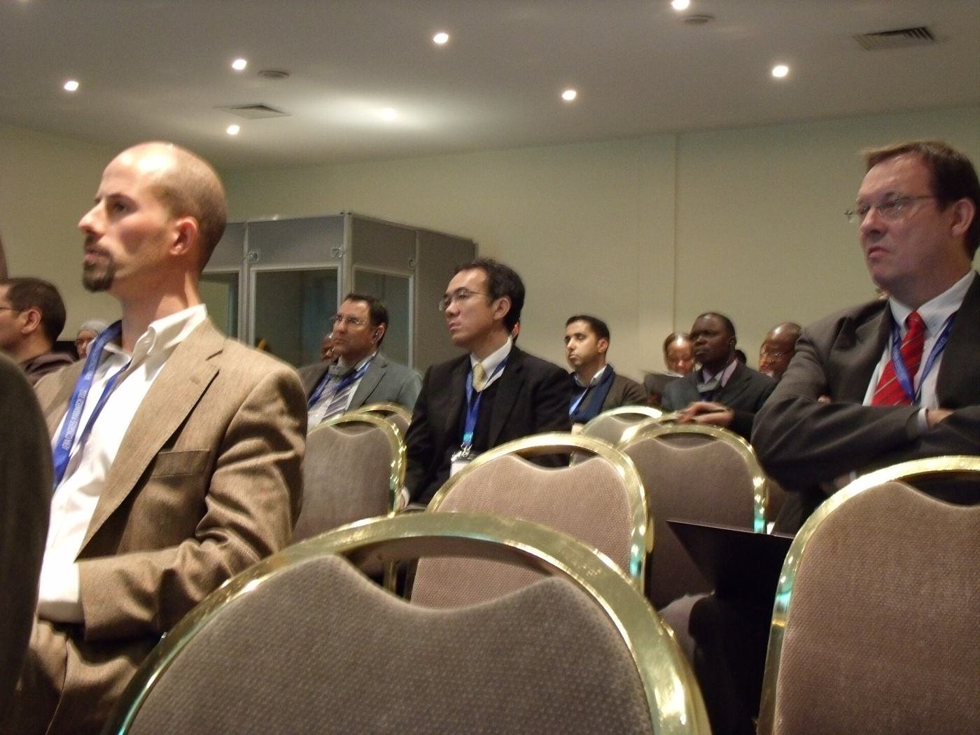 Asistentes a un seminario técnico